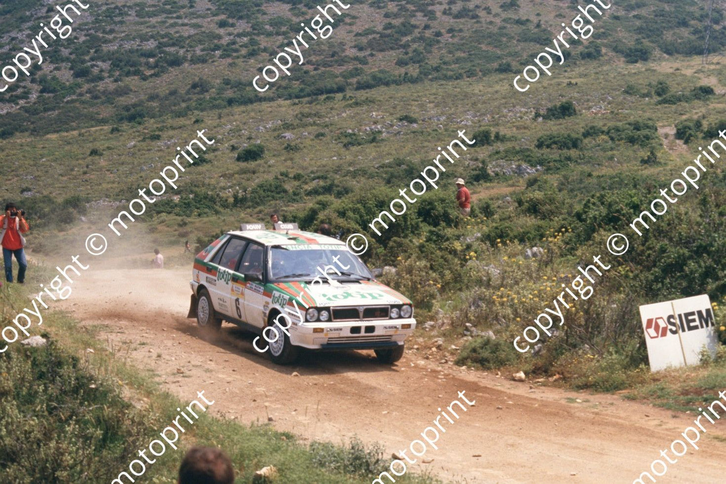 1987 Acropolis 6 Mikael Ericsson, Claes Billstam Lancia Delta (courtesy Roger Swan) (102)