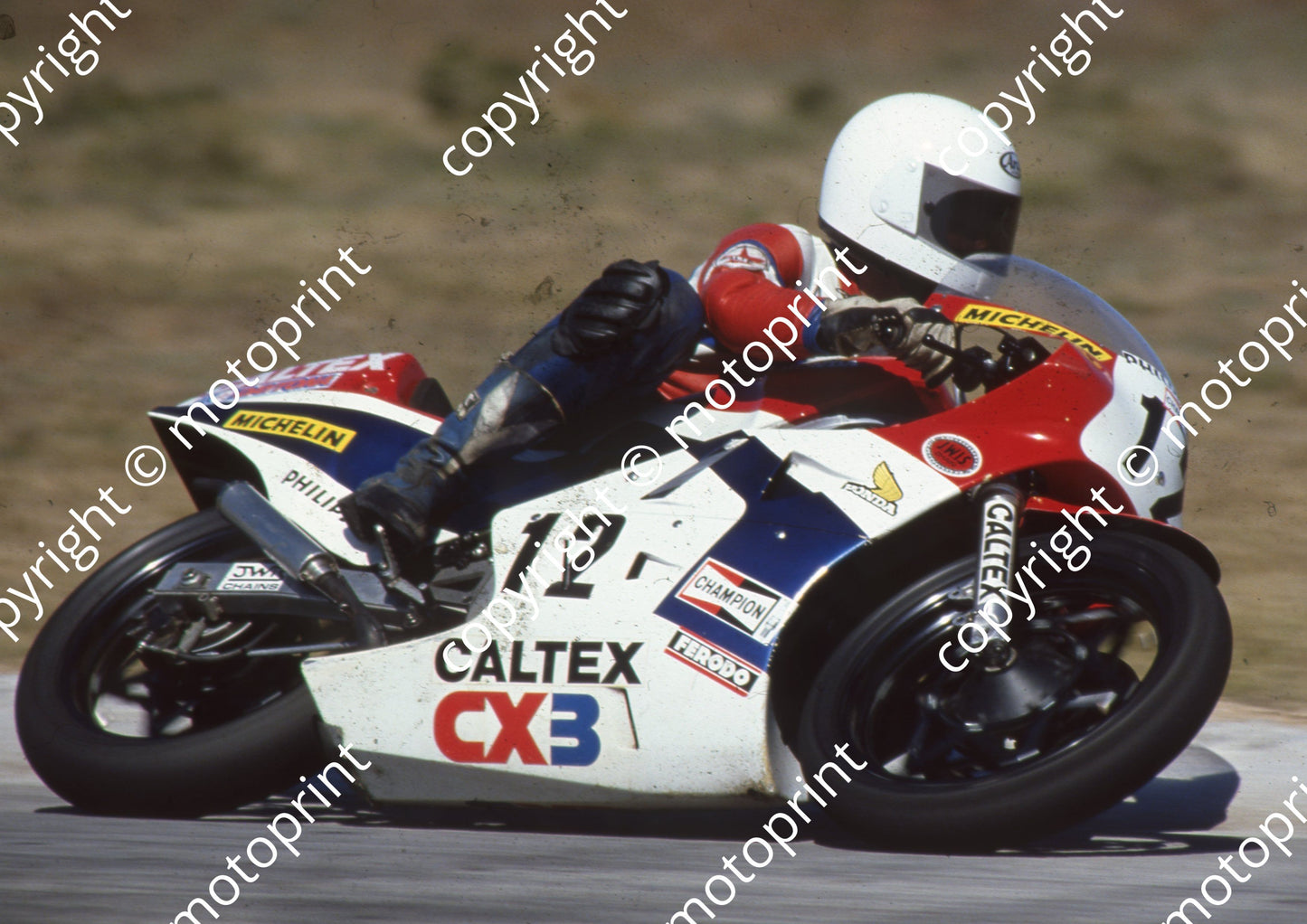 1987 Aldo MC 12 John Strydom Honda RS250R (Colin Watling Photographic) (51)