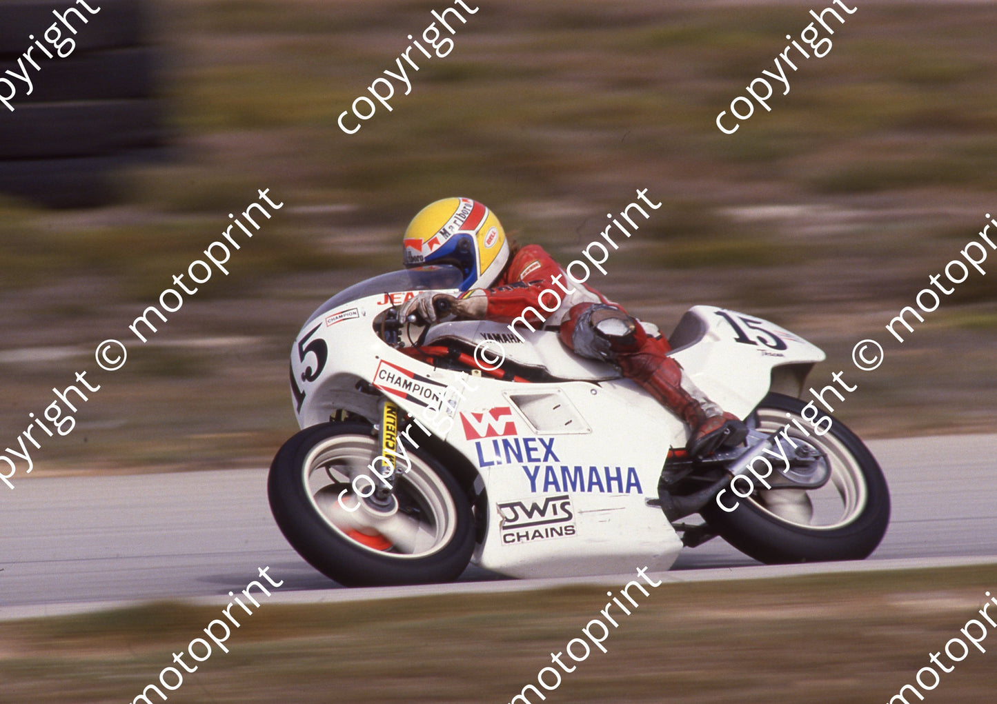 1987 Aldo MC 15 Jean D Assonville Yamaha check year (Colin Watling Photographic) (46)