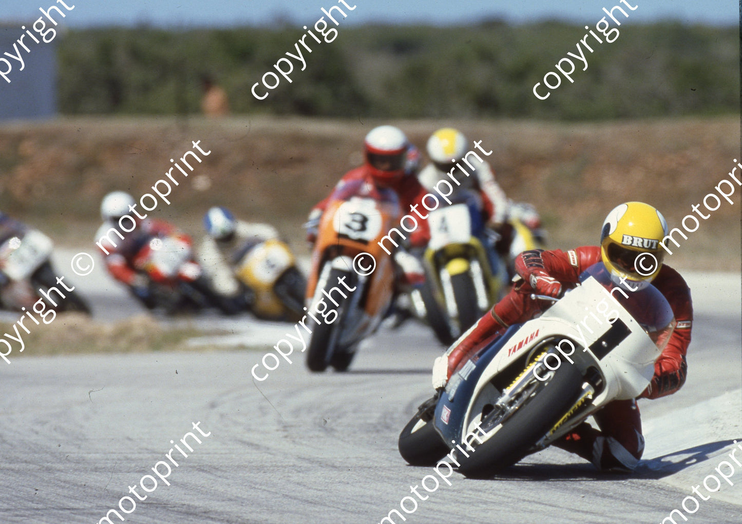 1987 Aldo MC 1 Russell Wood Yamaha TZ250 (Colin Watling Photographic) (3)