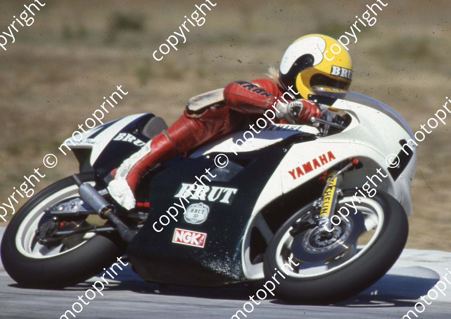 1987 Aldo MC 1 Russell Wood Yamaha TZ250 (Colin Watling Photographic) (4)