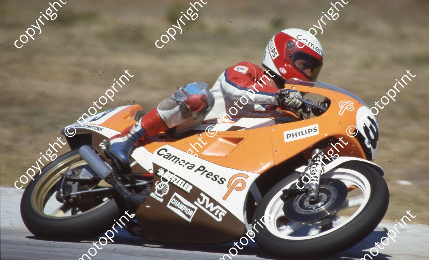 1987 Aldo MC 3 Kevin Hellyer Yamaha TZ250(Colin Watling Photographic) (81)