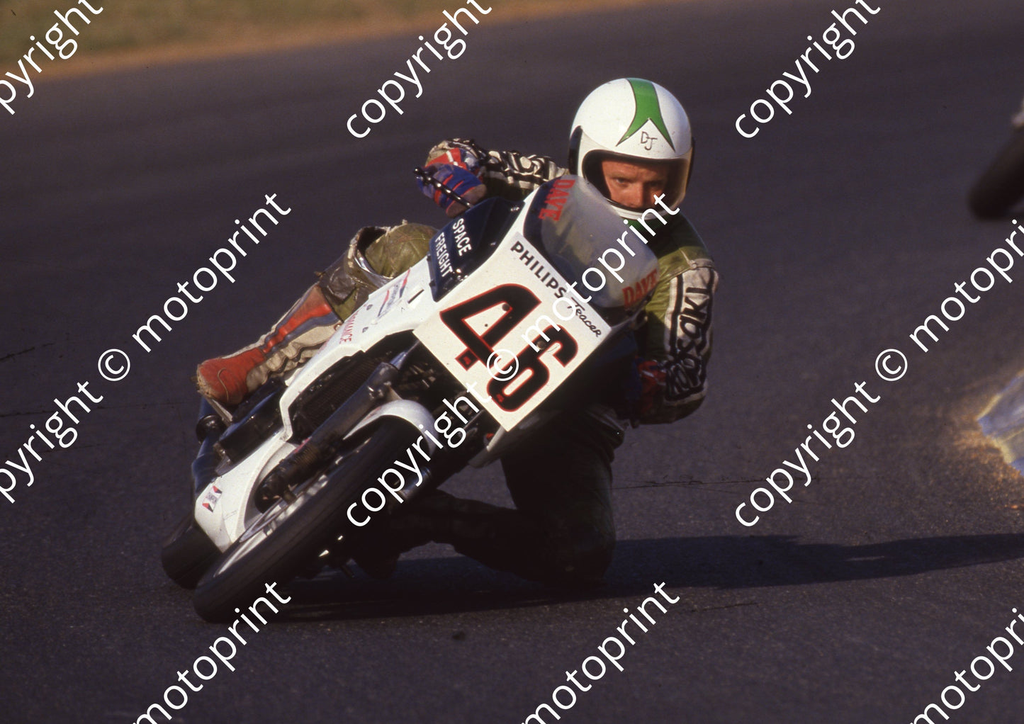 1987 KIllarney MC 46 Dave JOhnson Kawasaki KR (Colin Watling Photographic) (65)