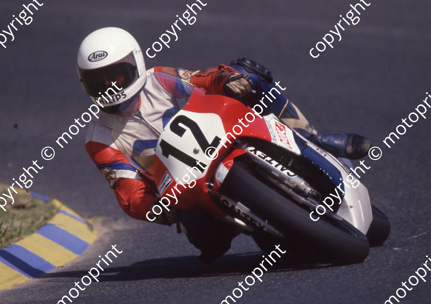 1987 Killarney MC 12 John Strydom Honda RS250R (Colin Watling Photographic) (374)