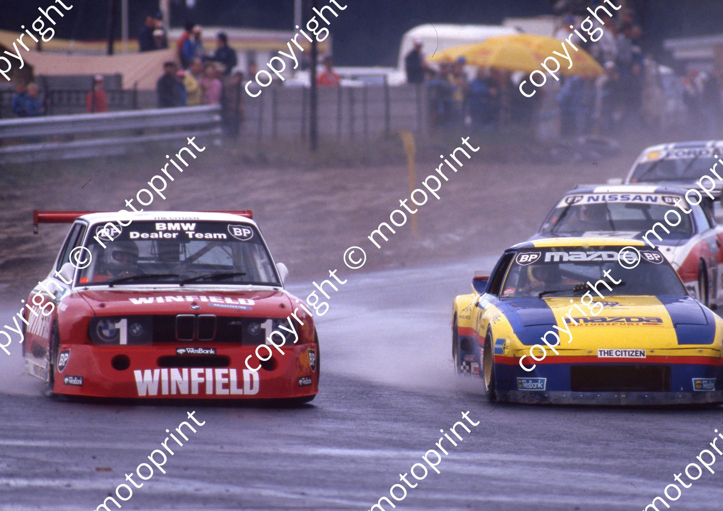 1987 Killarney Wesbank Tony Viana BMW, Ben Morgenrood Mazda RX7 (courtesy Roger Swan) (4)