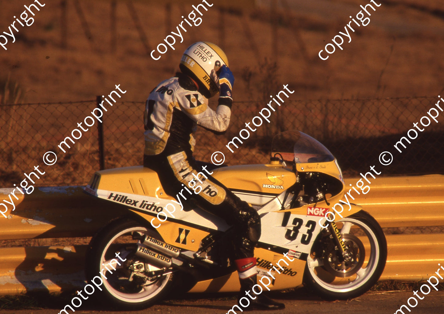 1987 Kya MC 33 Brent vd Stadt Honda RS (Colin Watling Photographic) (14)