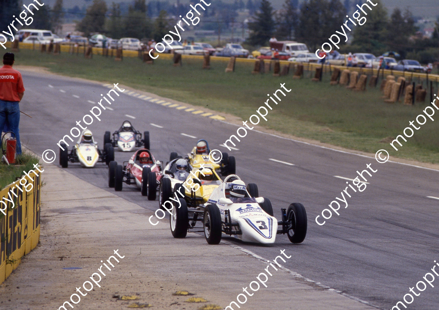 1987 Kya Oct FV 3 M Frankle 5 B Robertson 2 J Gericke 12 H Lategan (red) 8 B Nielsen (R Swan) (4)