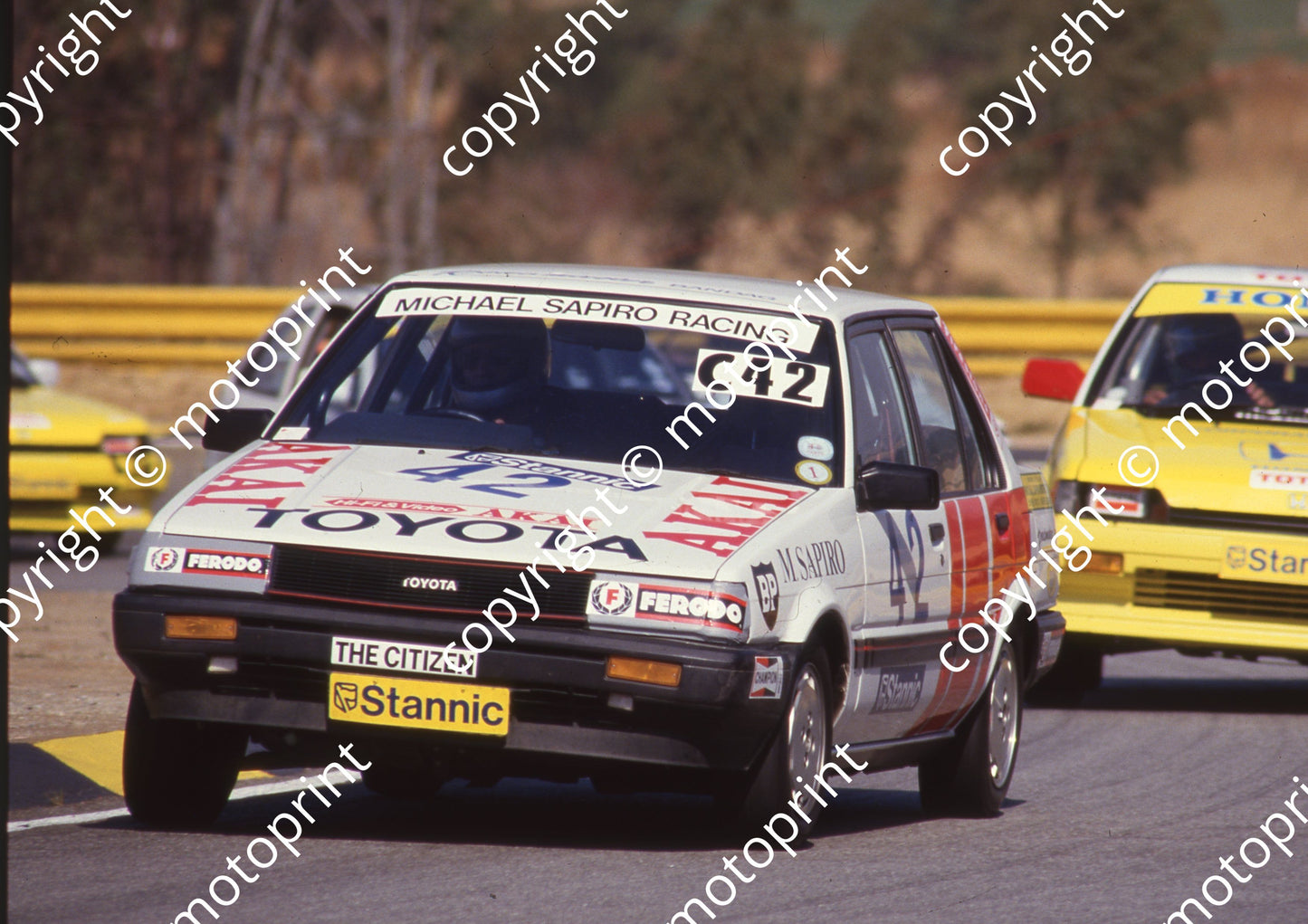 1987 Kya Stannic 42 Michael Sapiro Corolla TC (Colin Watling Photographic) (17)