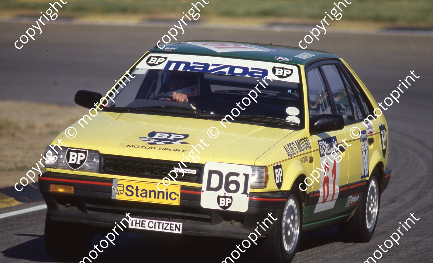 1987 Kya Stannic 61 Collin Burford Mazda 323 EGi (Colin Watling Photographic) (62)