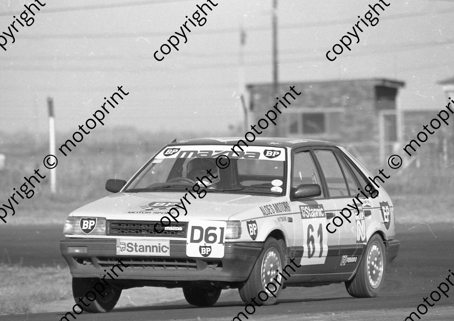 1987 Lichtenburg Stannic 61 Collin Burford Mazda 323EGi (Colin Watling Photographic) (15) - Copy