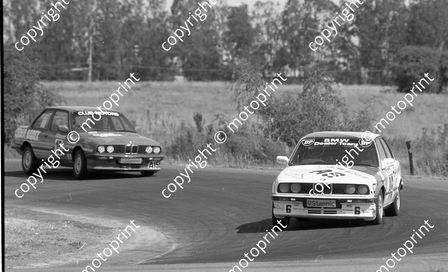 1987 Lichtenburg Stannic 6 Geoff Goddard 15 Bernard Tilanus both BMW325iS (Colin Watling Photographic) (34)(1)