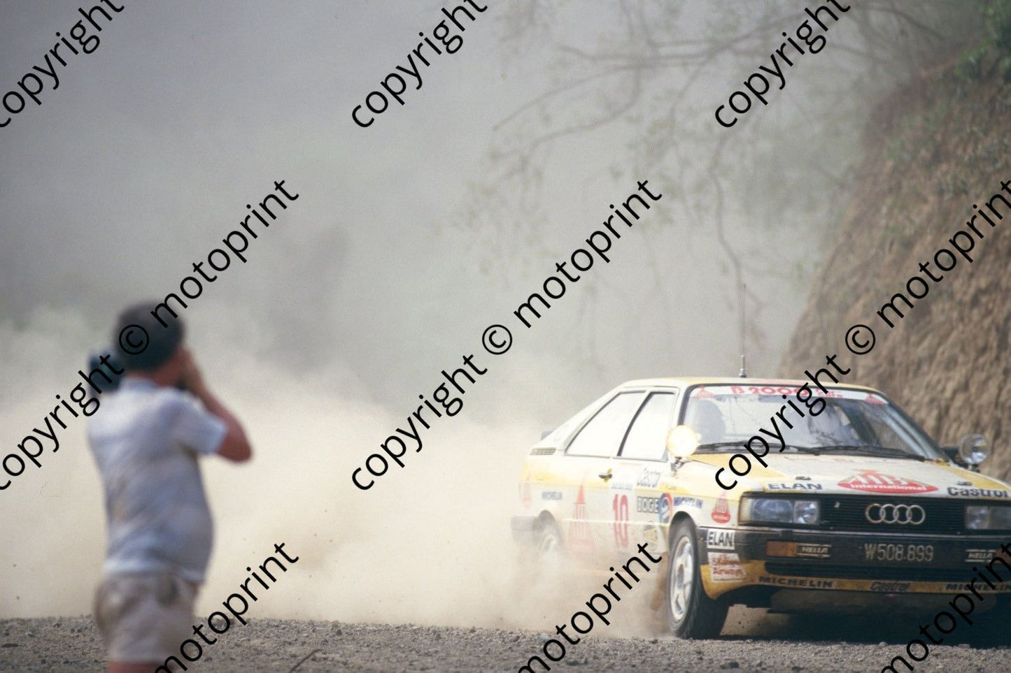 1987 Safari 10 Rudolph Stohl, Jurgen Bertl Audi Coupe Quattro (courtesy Roger Swan) (11)