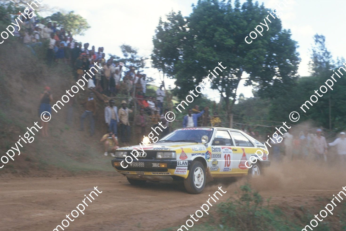 1987 Safari 10 Rudolph Stohl, Jurgen Bertl Audi Coupe Quattro (courtesy Roger Swan) (14)