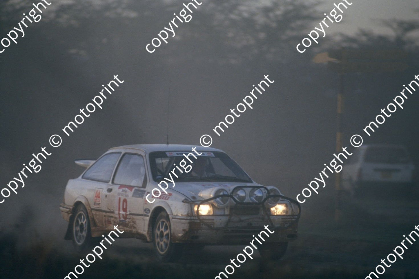 1987 Safari 19 Johnny Hellier, David Williamson Sierra RS Cosworth (courtesy Roger Swan) (264)