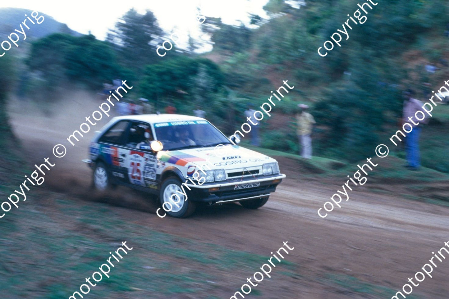 1987 Safari 25 Yasuhiro Iwase, Sudhir Vinayak Mazda 323 4wd (courtesy Roger Swan) (294)