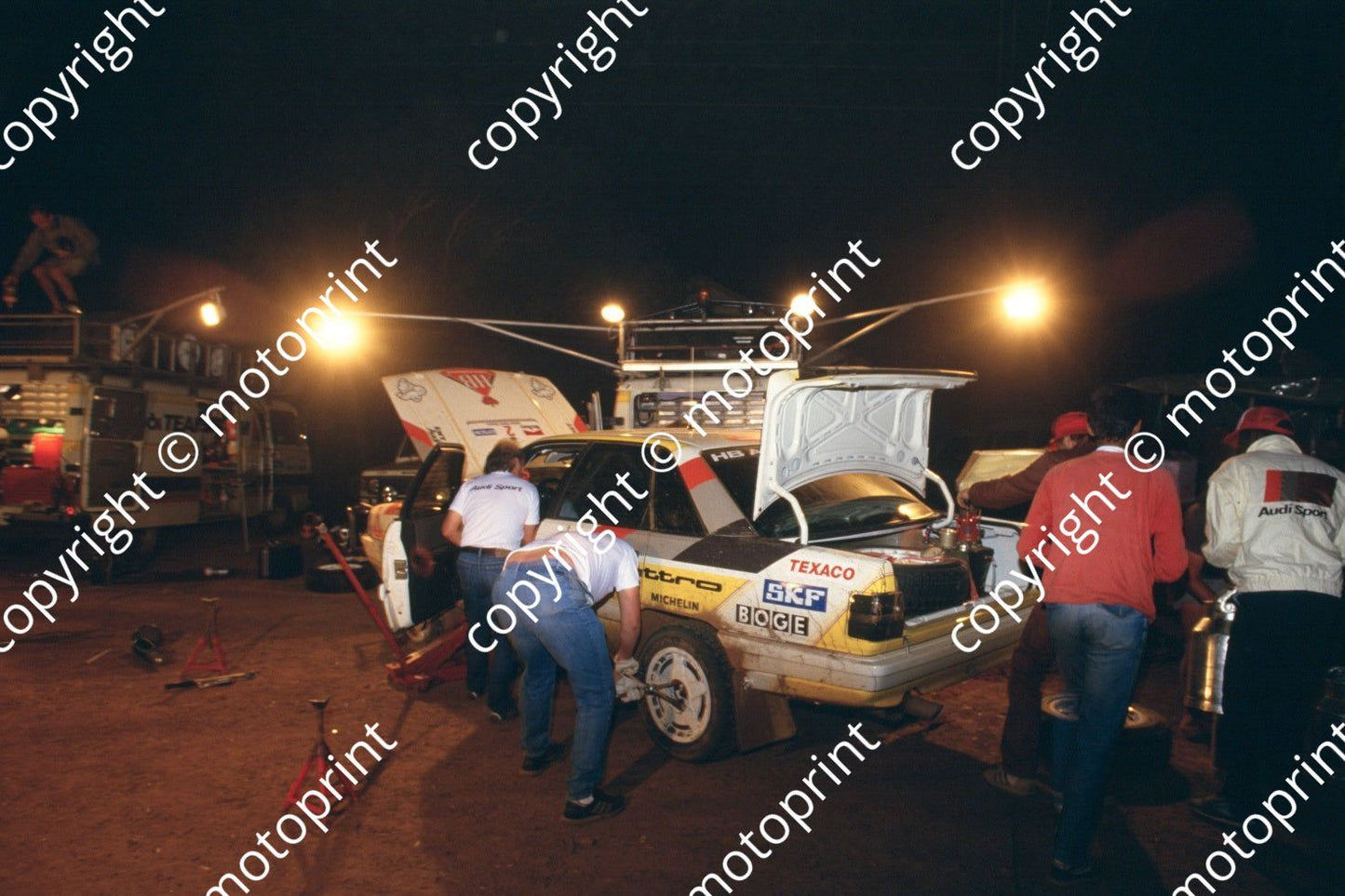 1987 Safari 2 Walter Rohrl, Christian Geistdorfer Audi 80 Quattro night(RSwan) (2)