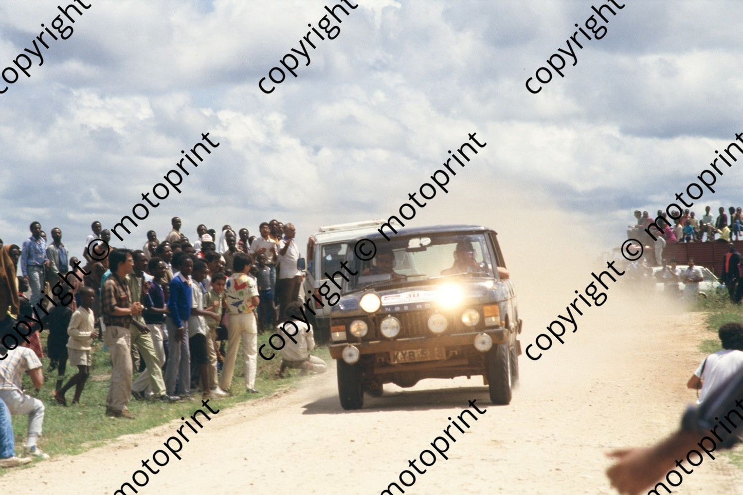 1987 Safari 30 Gerald Miller, Rick Mathews Range Rover (courtesy Roger Swan) (164)