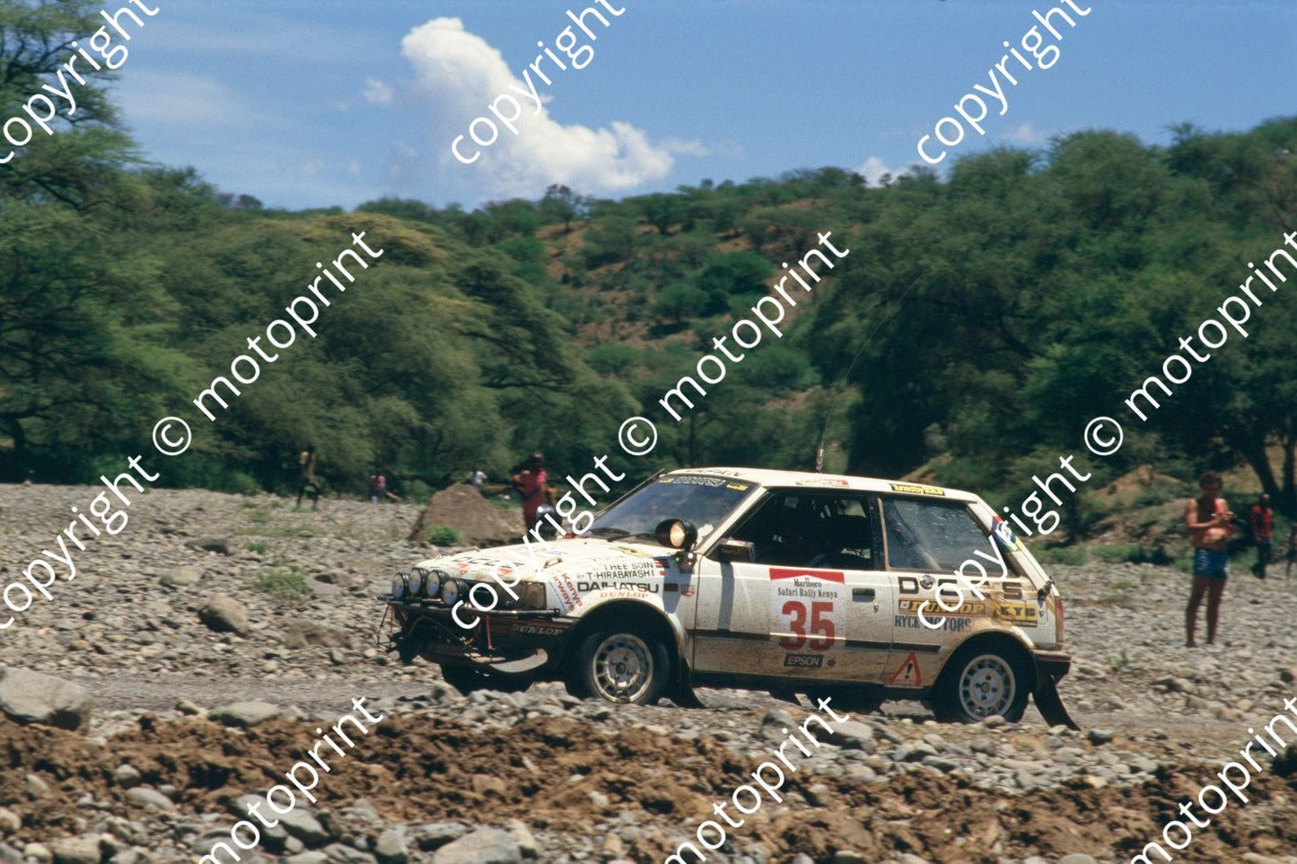 1987 Safari 35 Takeshi Hirabayashi, Thee Soin Daihatsu Charade (courtesy Roger Swan) (165)