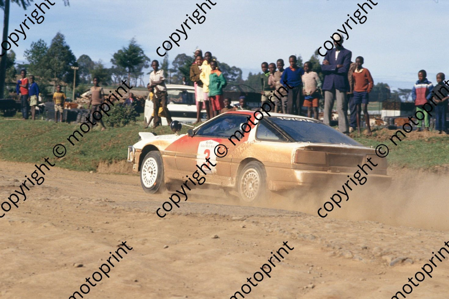 1987 Safari 3 Bjorn Waldegard, Fred Gallagher Toyota Supra (courtesy Roger Swan) (98)