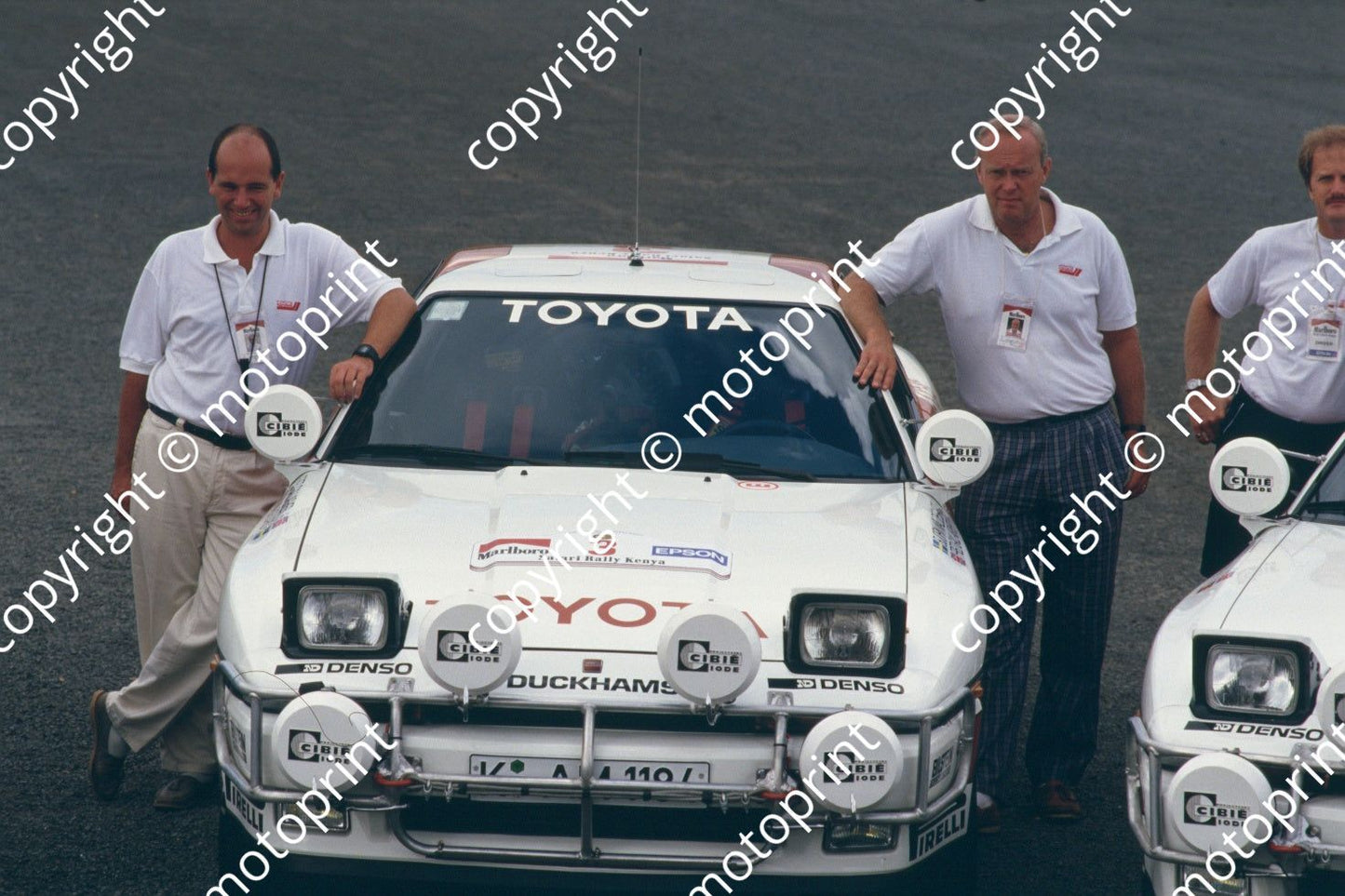 1987 Safari 3 Fred Gallagher, Bjorn Waldegard Toyota Supra (courtesy Roger Swan) (2)