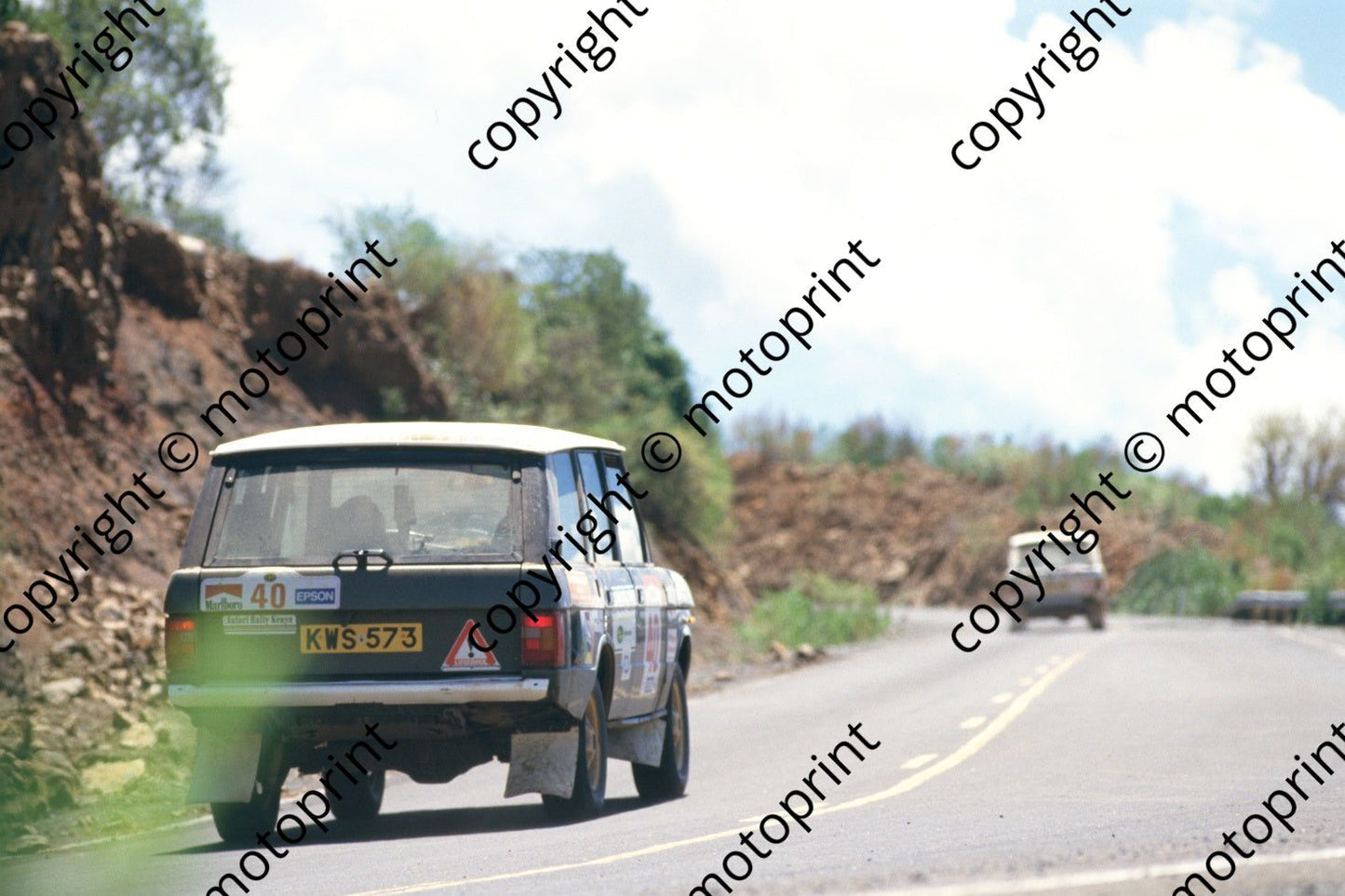1987 Safari 40 Glen Matthews, Jeannette Hoops Range Rover (courtesy Roger Swan) (270)