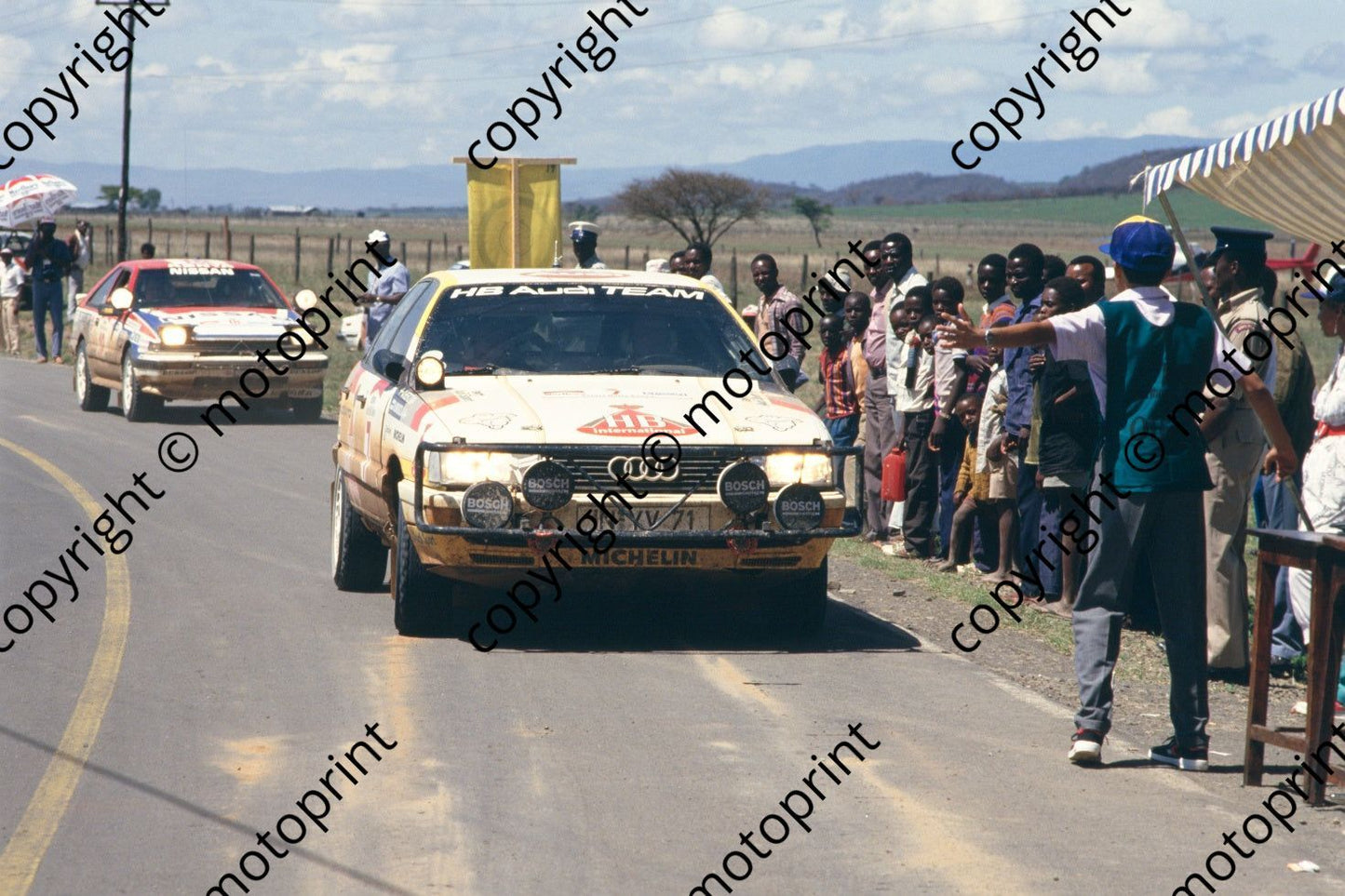 1987 Safari 7 Hannu Mikkola, Arne Hertz Audi 200 Quattro (courtesy Roger Swan) (147)
