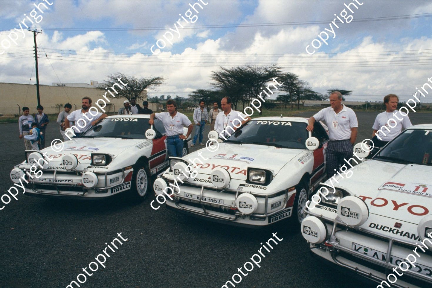 1987 Safari Toyota Team cars (courtesy Roger Swan) (119)