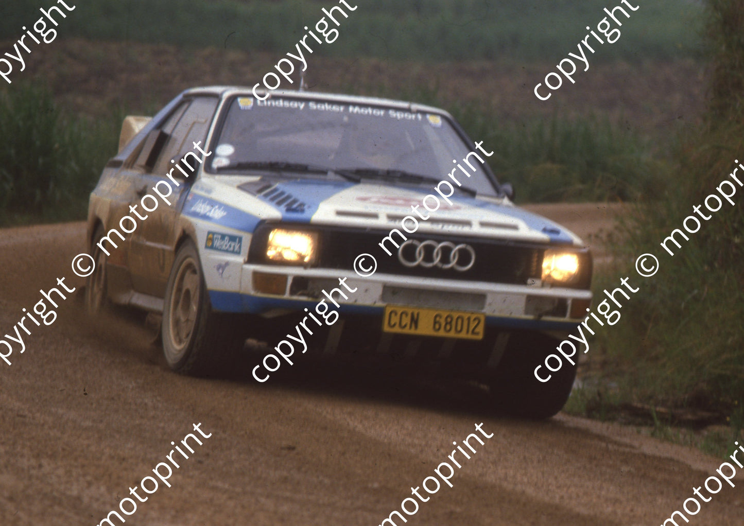 1987 Tour de Valvoline Rally Geoff Mortimer, Franz Boshoff Audi NOT SHARP (Colin Watling Photographic) (31)