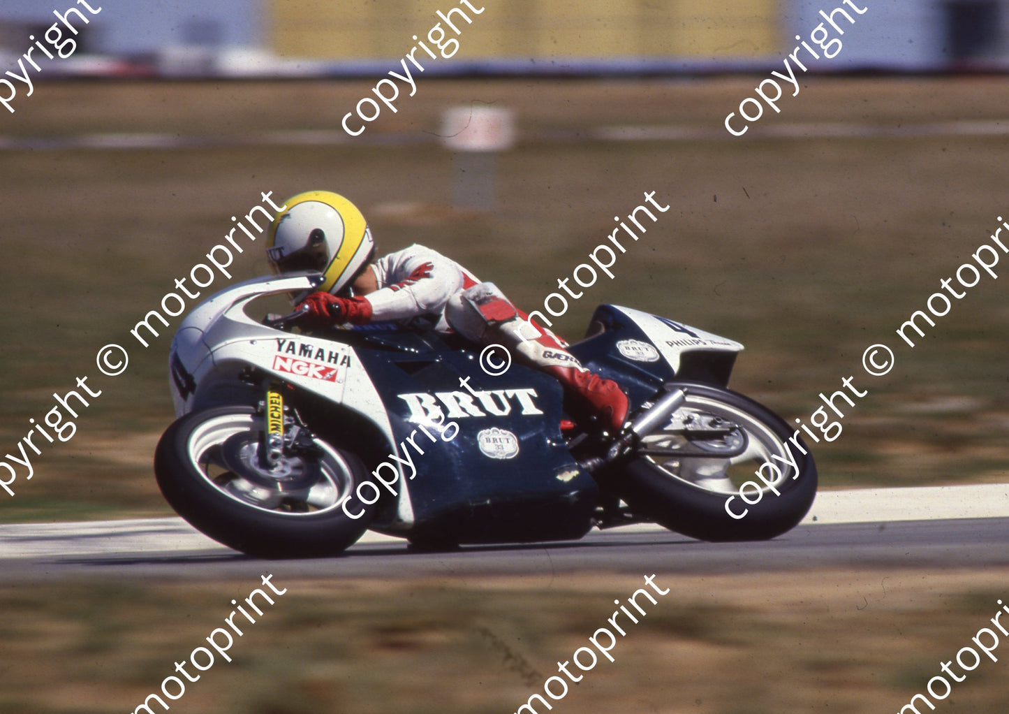 1987 Welkom MC 4 Mitchell Hickey Yamaha TZ250 (Colin Watling Photographic) (1)