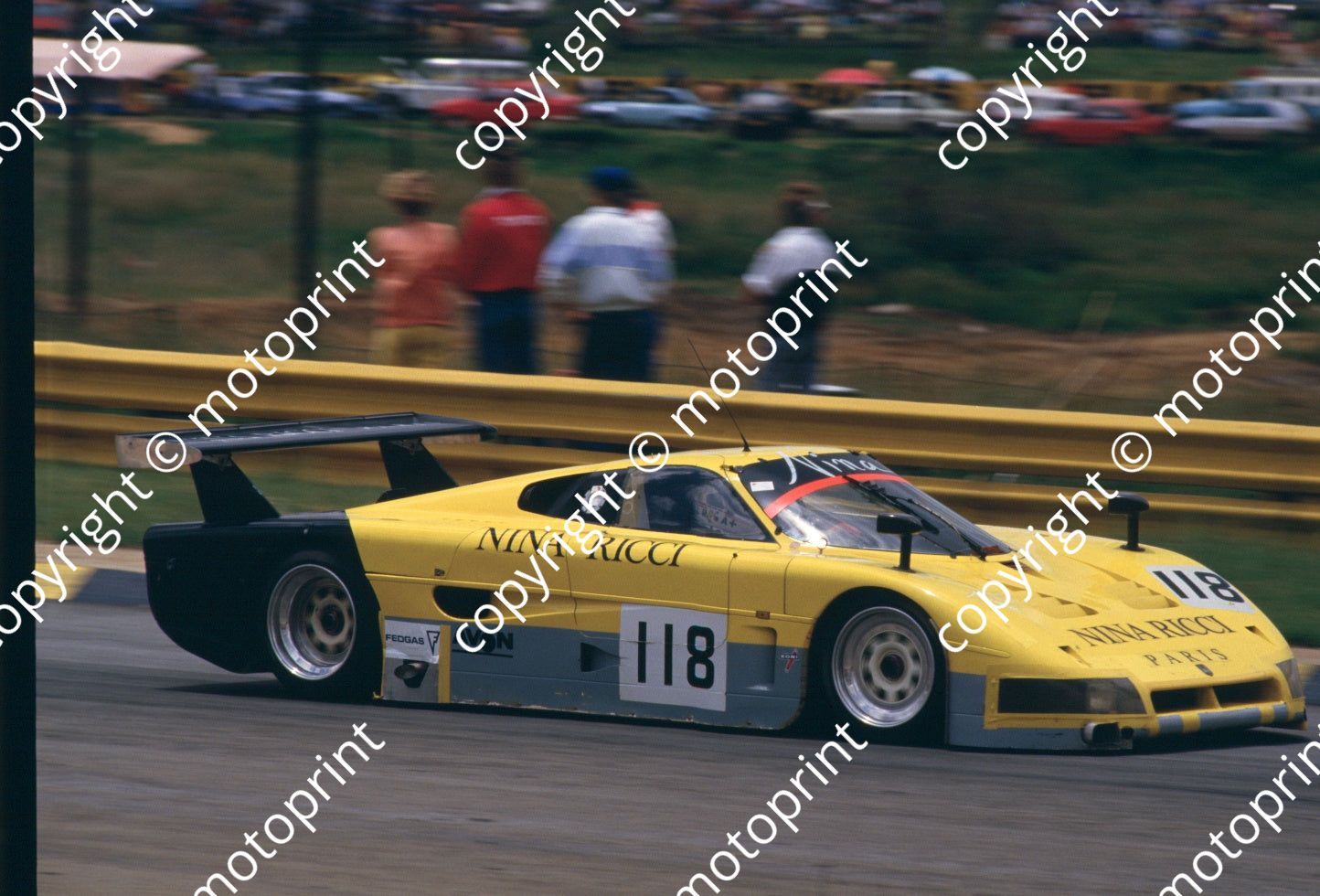 1987 Yellow Pages 118 Jean-Louis Ricci, Olindo Jacobelli Spice Cosworth(courtesy Roger Swan) (126)