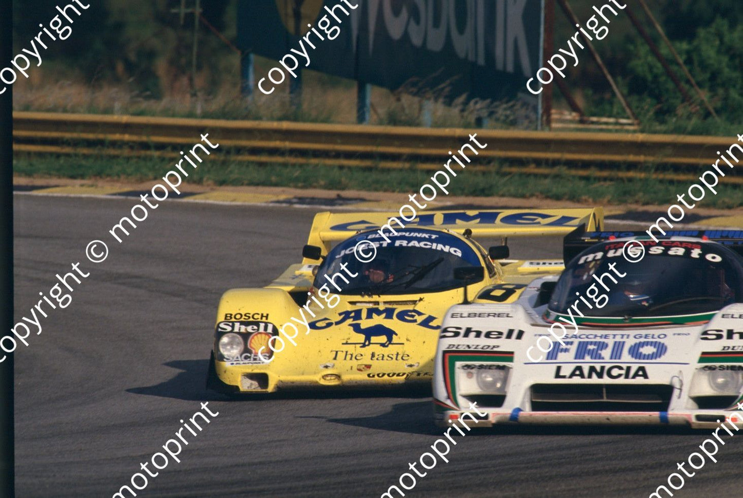 1987 Yellow Pages 18 Jean Pierre Frey, Franz Konrad Lancia LC2-86 8 Bob Wollek Porsche 962 (courtesy Roger Swan) (181)