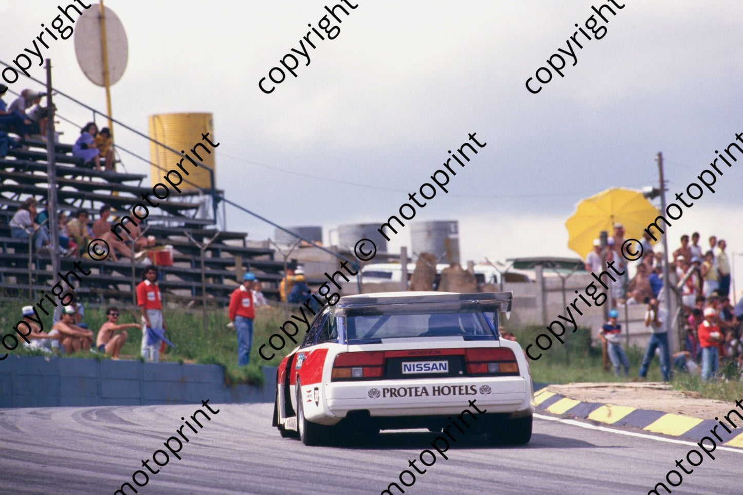 1987 Yellow Pages Wesbank A4 Hennie van der Linde Nissan ZX(courtesy Roger Swan) (7)