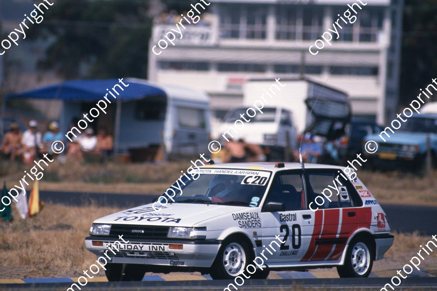 1988 6 hr 20 Eric Sanders, Serge Damseaux Toyota Conquest RSi (Roger Swan) (6)