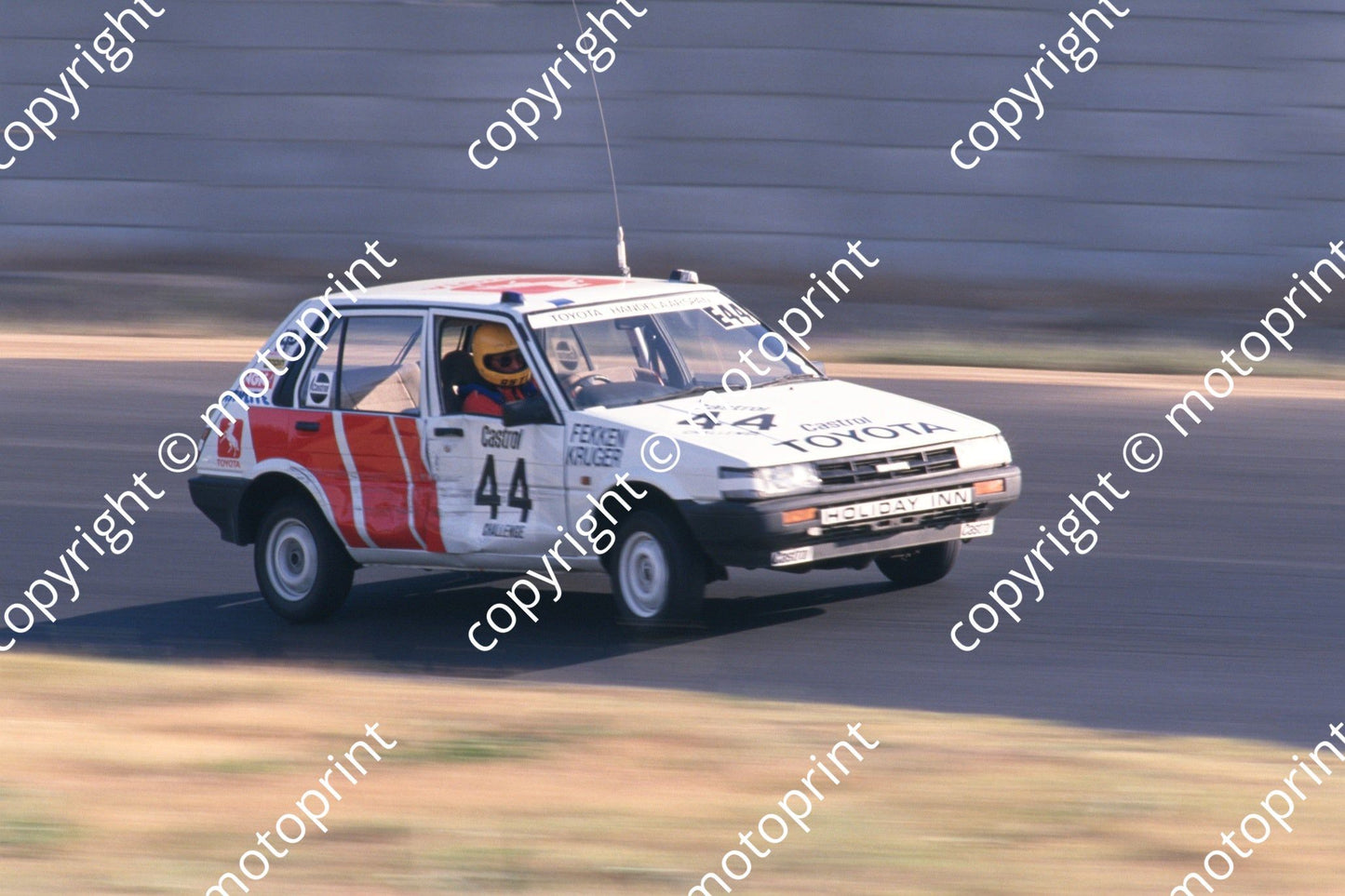 1988 6 hr 44 Roelof Fekken, John Kruger Toyota Conquest NOTE DAMAGE(Roger Swan) (2)
