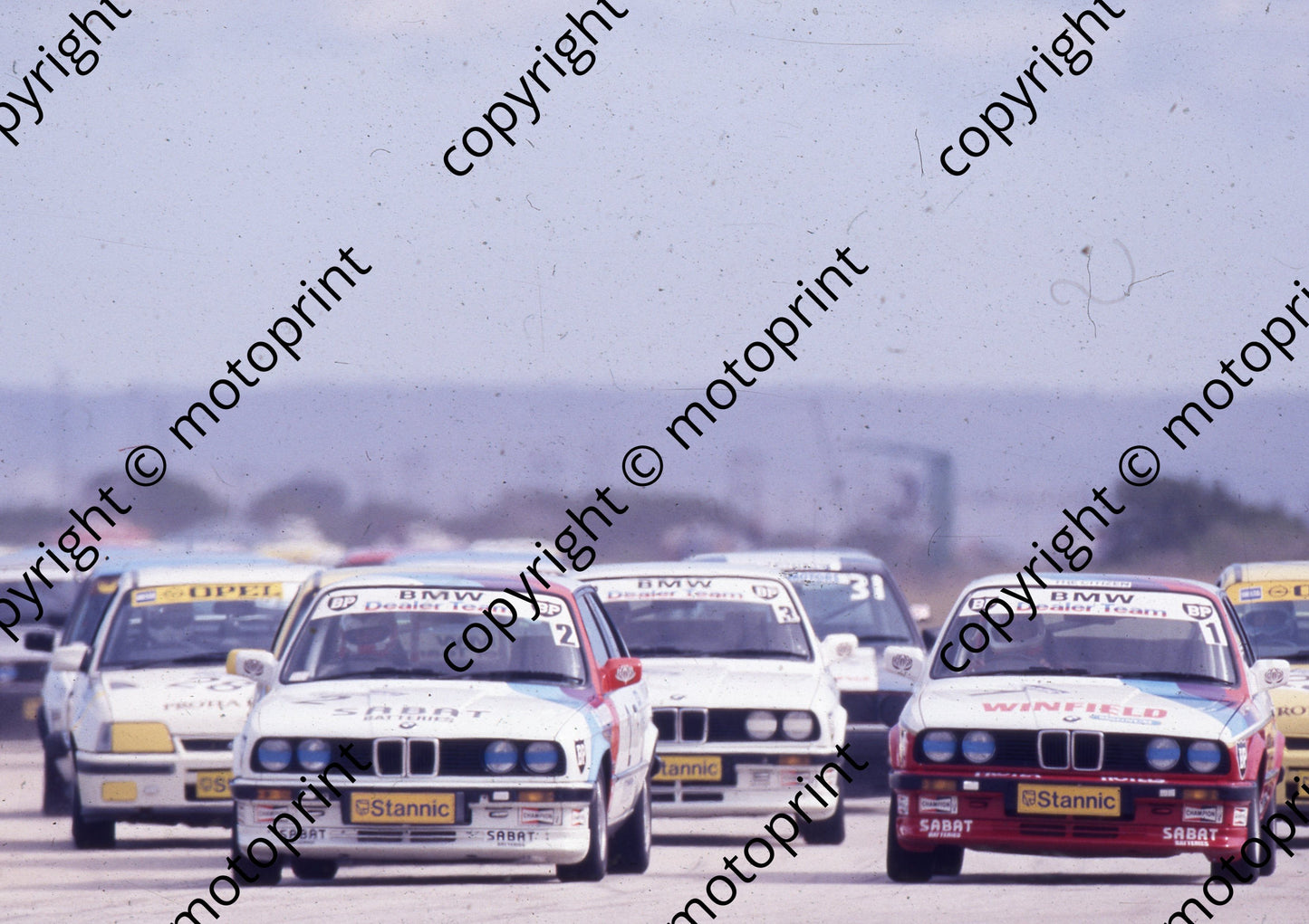1988 Aldo Stannic 2 Graham Duxbury 3 Geoff Goddard 1 Tony VIana BMW325iS (Colin Watling Photographic) (32)