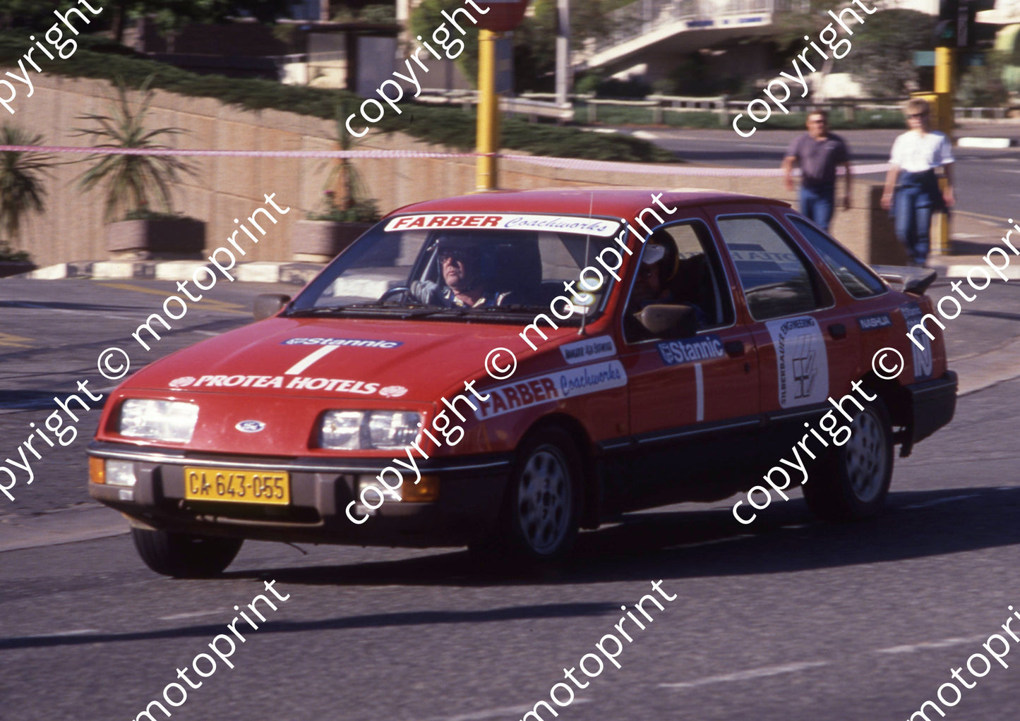 1988 Cape Gp N 1 Vic Procter, Ken Botwood Sierra XR6 red (courtesy Roger Swan) (37)