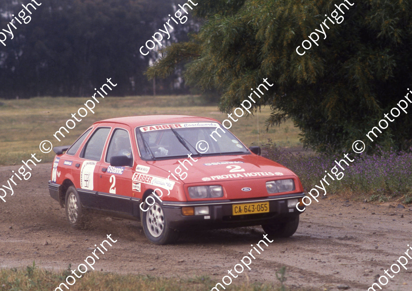 1988 Cape Oct Gp N 2 Vic Procter, Ken Botwood Sierra XR6 (courtesy Roger Swan) (43)
