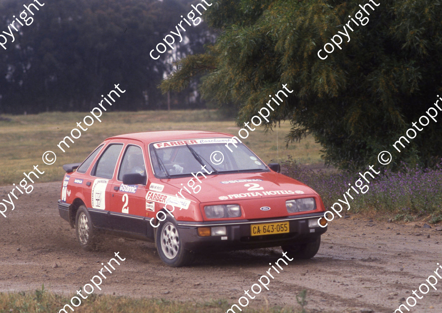 1988 Cape Oct Gp N 2 Vic Procter, Ken Botwood Sierra XR6 (courtesy Roger Swan) (45)