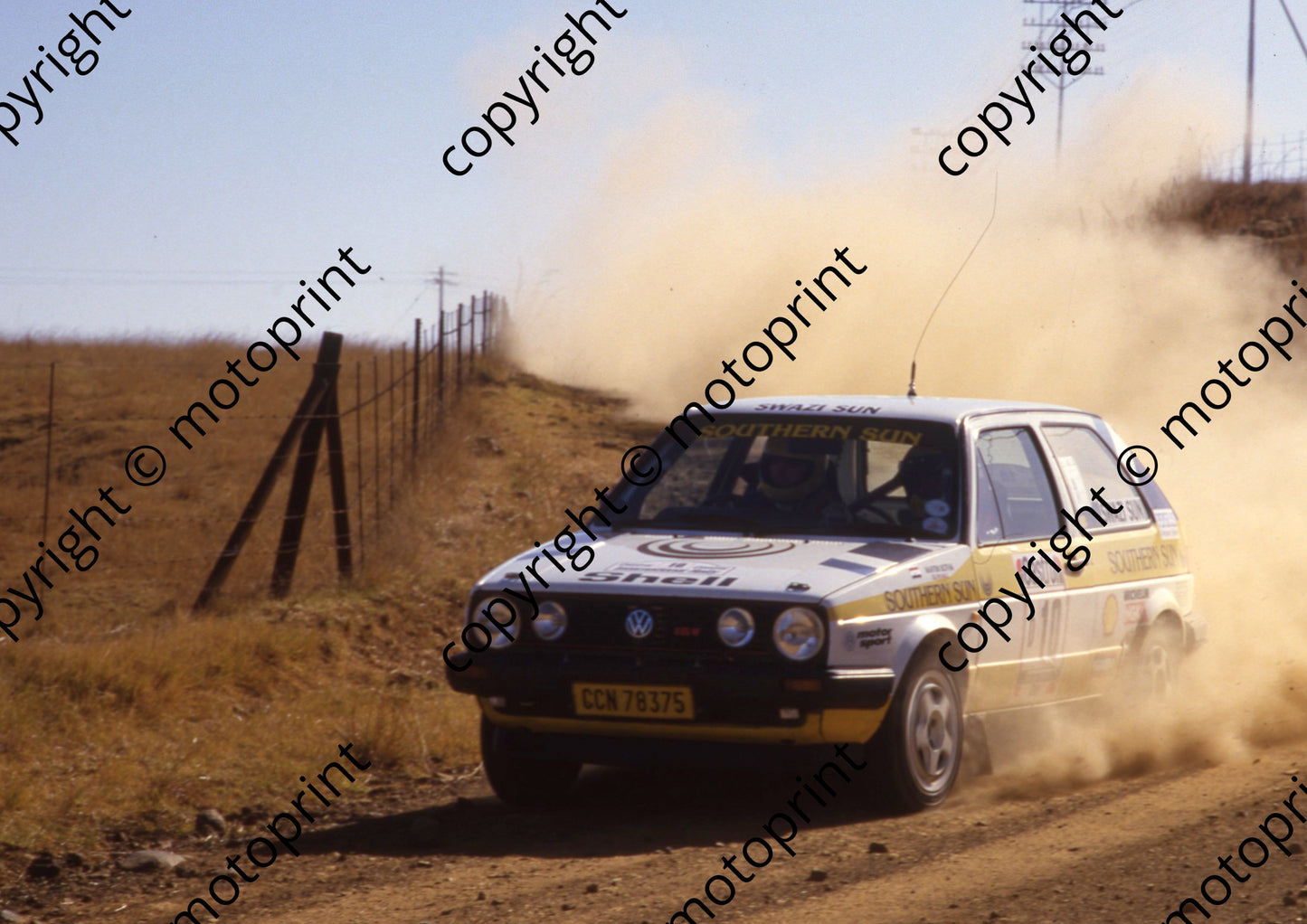 1988 Castrol Intnl 10 Glyn Hall, Martin Botha VW Golf (courtesy Roger Swan) (10)