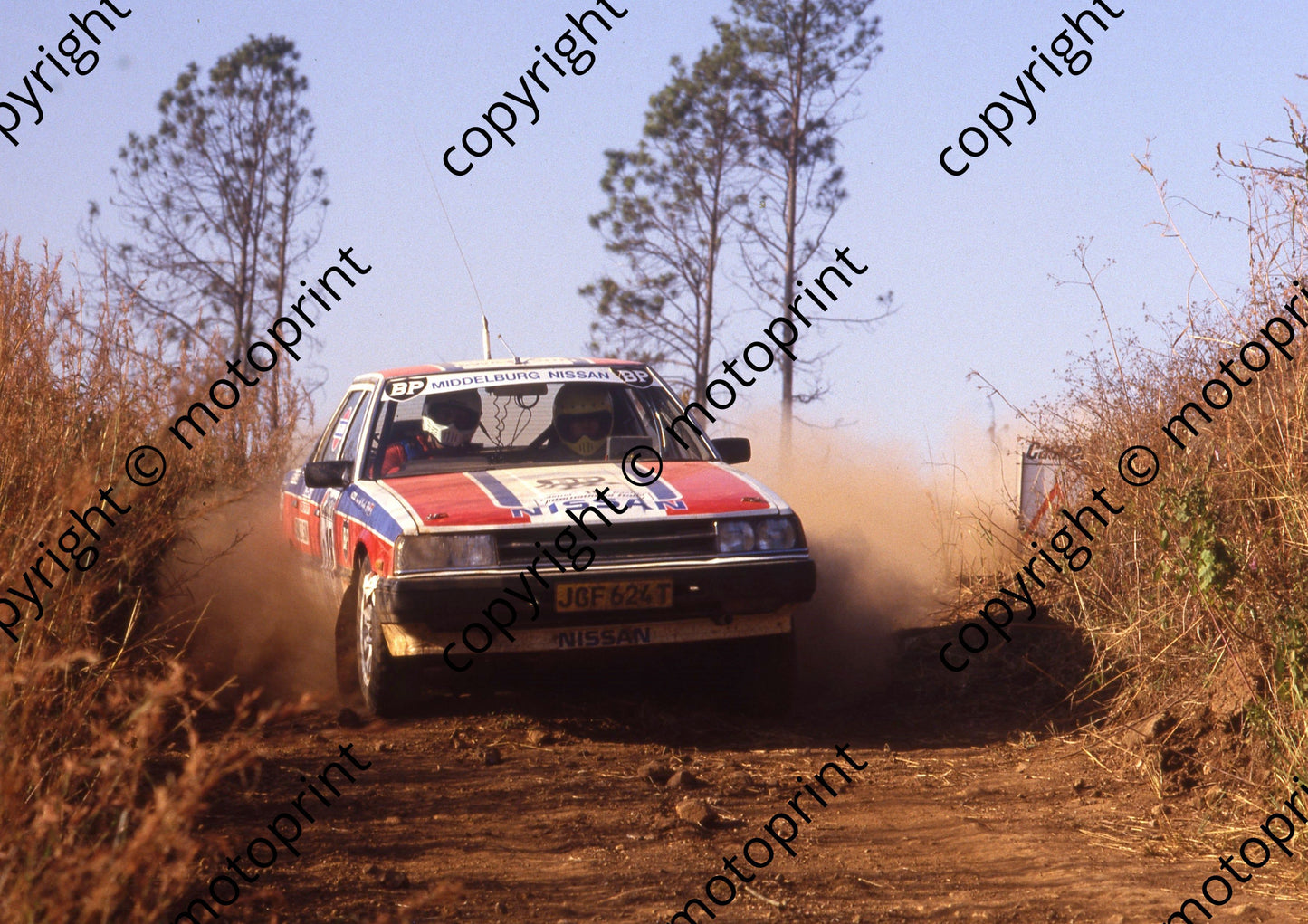 1988 Castrol Intnl 18 Nino da Cunha, Paul Rouillard Nissan (courtesy Roger Swan) (1)