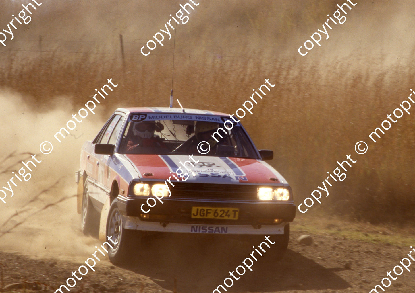 1988 Castrol Intnl 18 Nino da Cunha, Paul Rouillard Nissan (courtesy Roger Swan) (3)