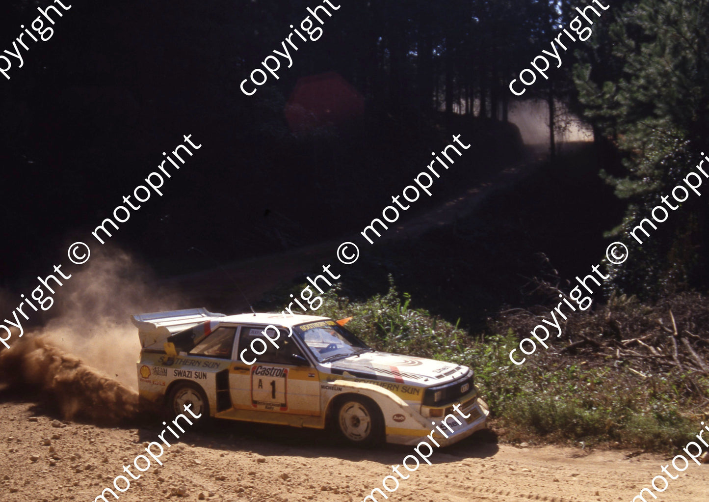 1988 Castrol Intnl 1 Sarel van der Merwe, Franz Boshoff Audi (courtesy Roger Swan) (4)