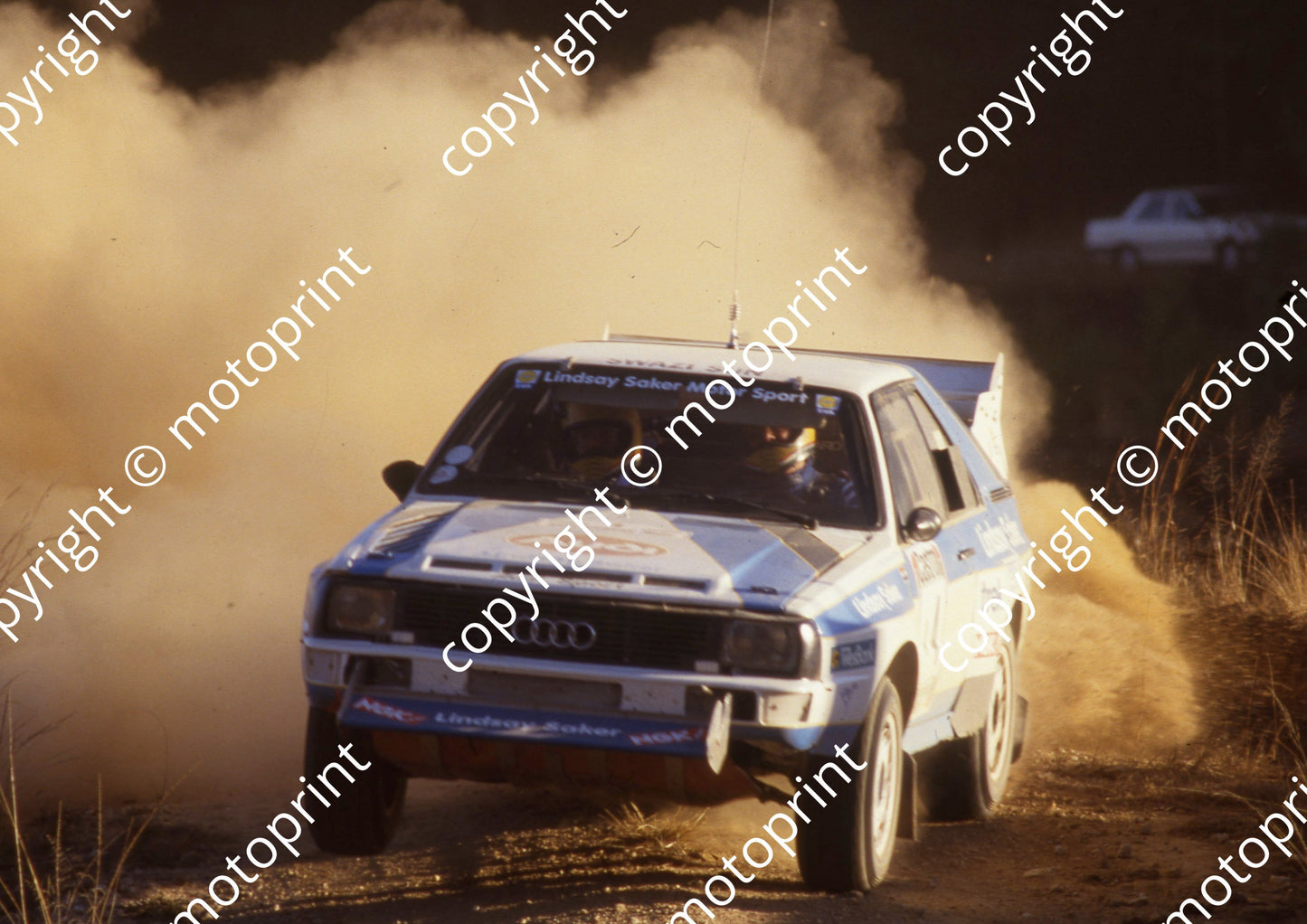 1988 Castrol Intnl 4 Johan Evertse, Steve Harding Audi (courtesy Roger Swan) (5)