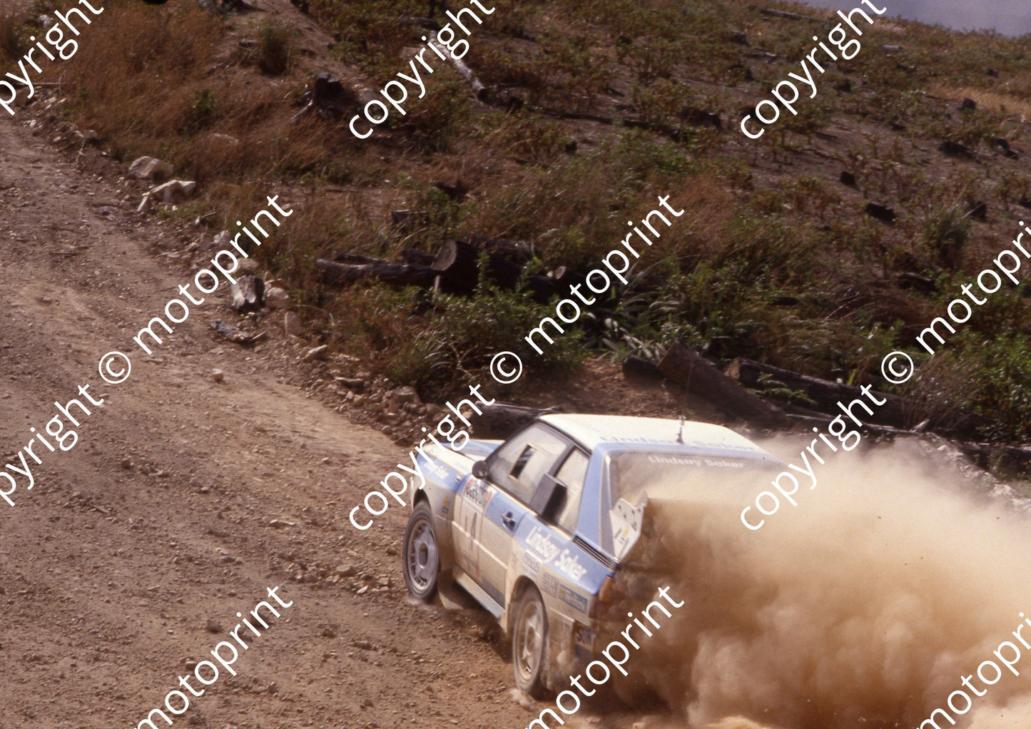 1988 Castrol Intnl 4 Johan Evertse, Steve Harding Audi (courtesy Roger Swan) (7)
