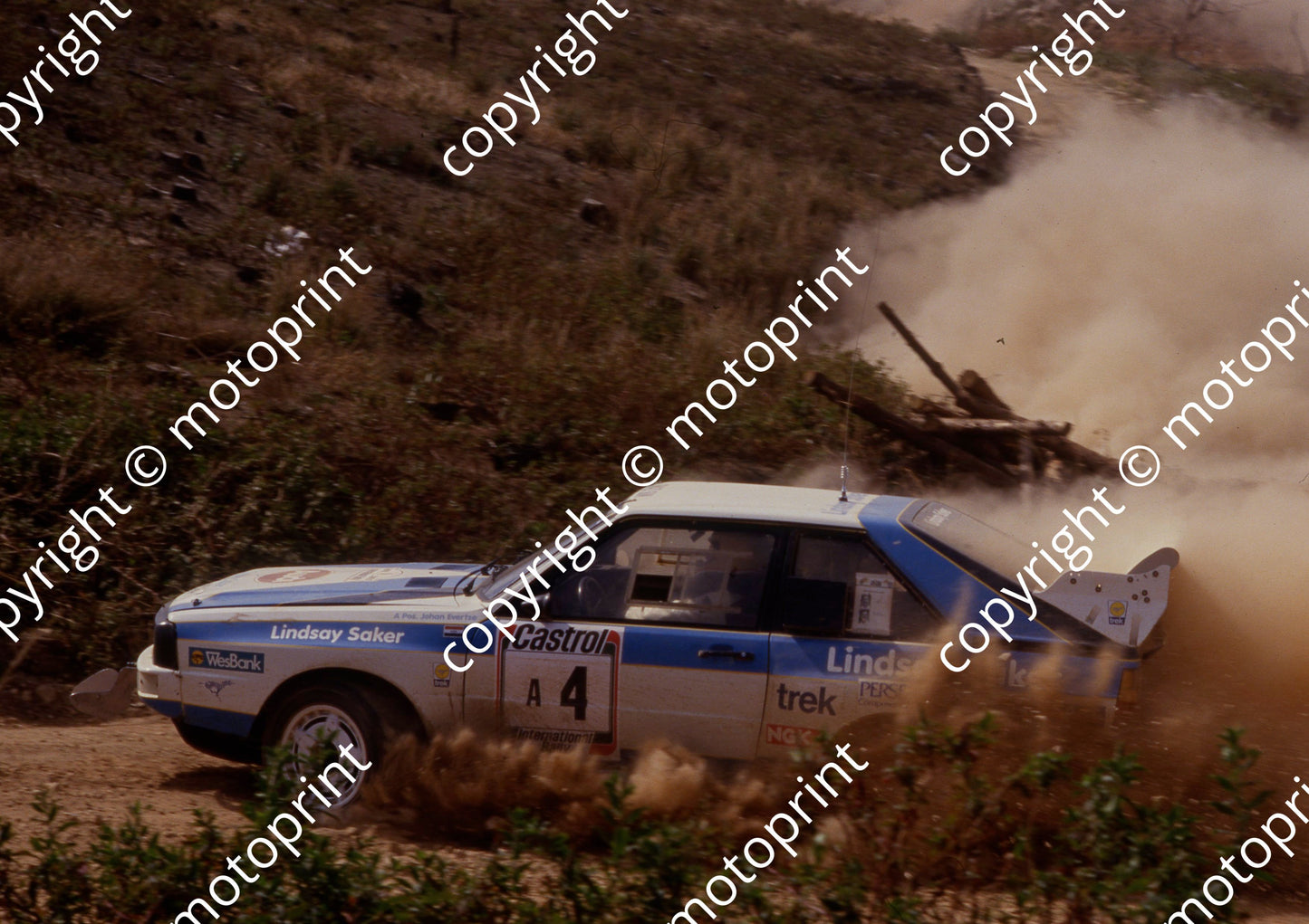 1988 Castrol Intnl 4 Johan Evertse, Steve Harding Audi (courtesy Roger Swan) (9)