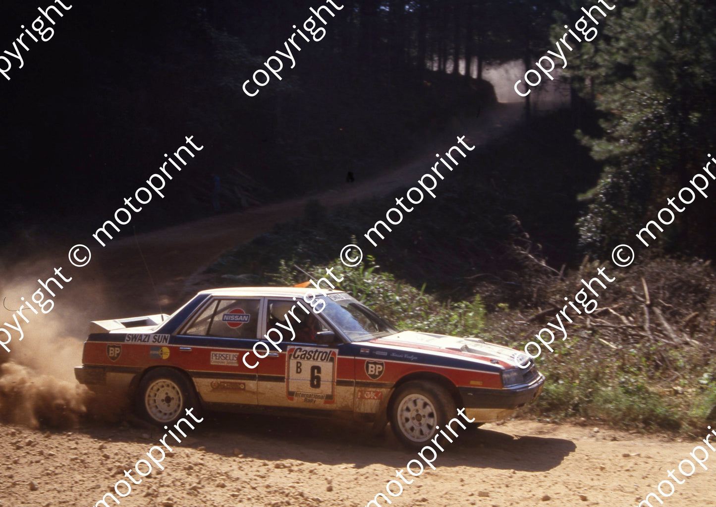 1988 Castrol Intnl 6 Kassie Coetzee, Wiley Harrington Nissan Skyline (courtesy Roger Swan) (17)