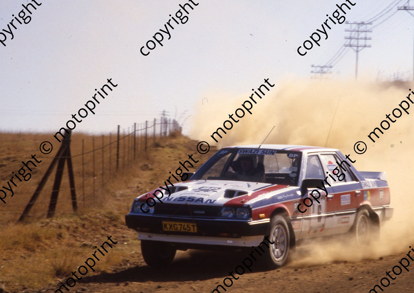 1988 Castrol Intnl 6 Kassie Coetzee, Wiley Harrington Nissan Skyline (courtesy Roger Swan) (5)