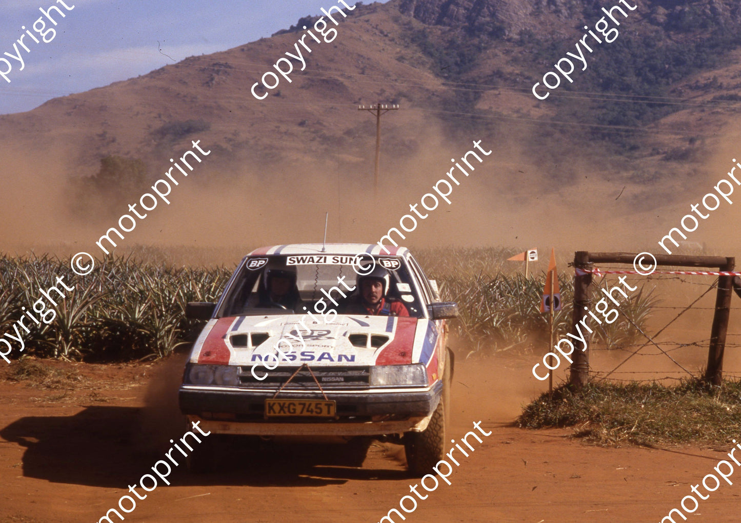 1988 Castrol Intnl 6 Kassie Coetzee, Wiley Harrington Nissan Skyline (courtesy Roger Swan) (6)