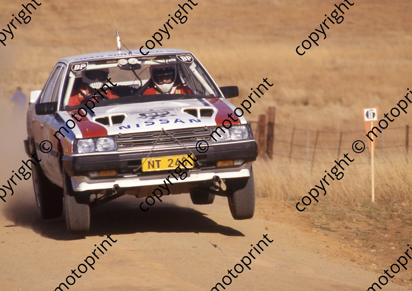 1988 Castrol Intnl 8 Jannie Habig, Ewald van Rensburg Nissan Skyline (courtesy Roger Swan) (10)
