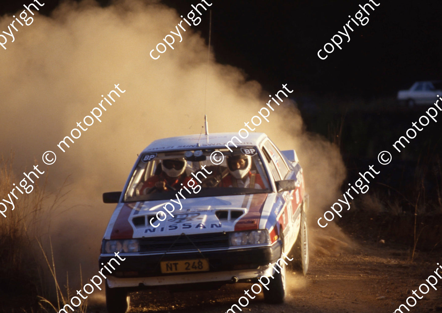 1988 Castrol Intnl 8 Jannie Habig, Ewald van Rensburg Nissan Skyline (courtesy Roger Swan) (13)
